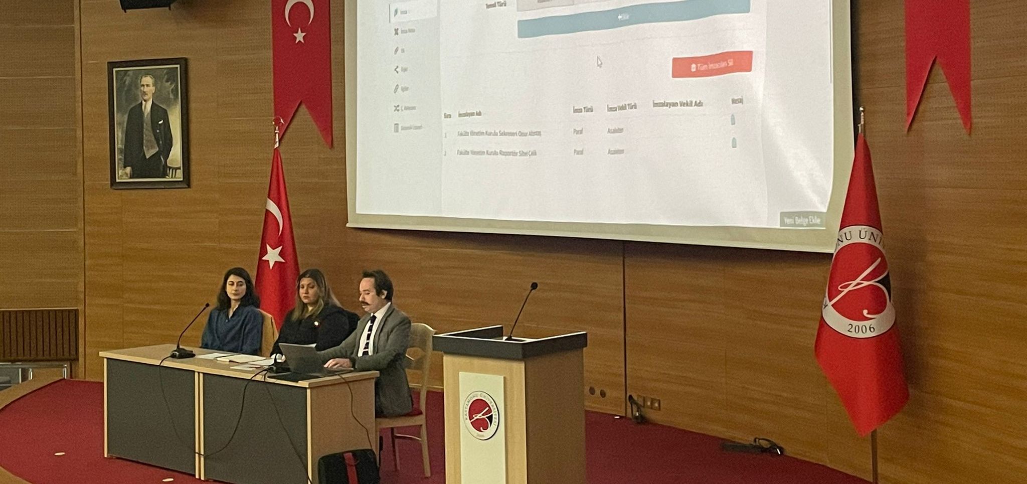 Başkanlığımız ÜBYS Birimi Tarafından Hizmet içi Eğitim Programı
