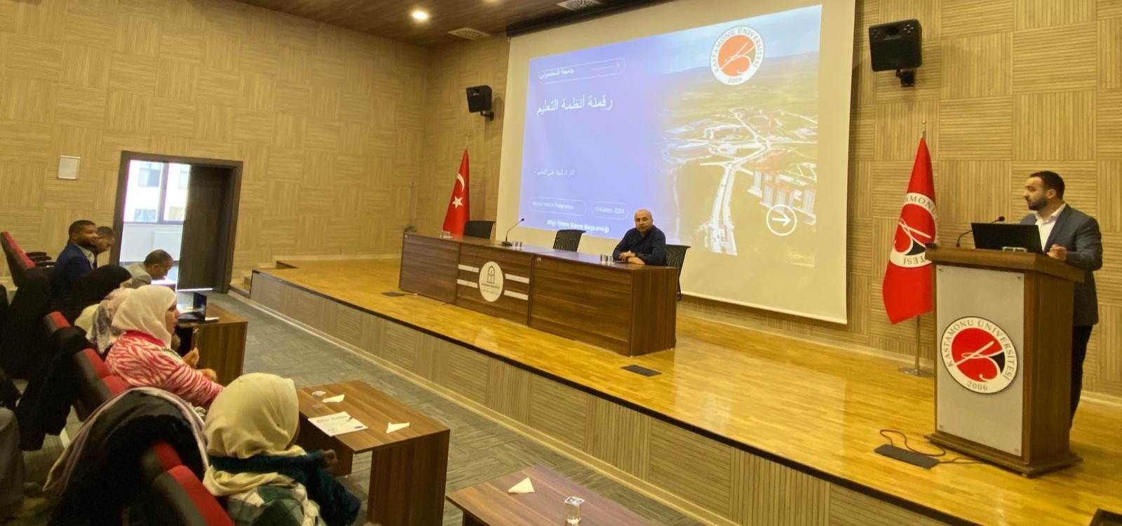 Başkanlığımız tarafından Kasdi Merbah Üniversitesinde görev yapan idari personellere eğitim verildi