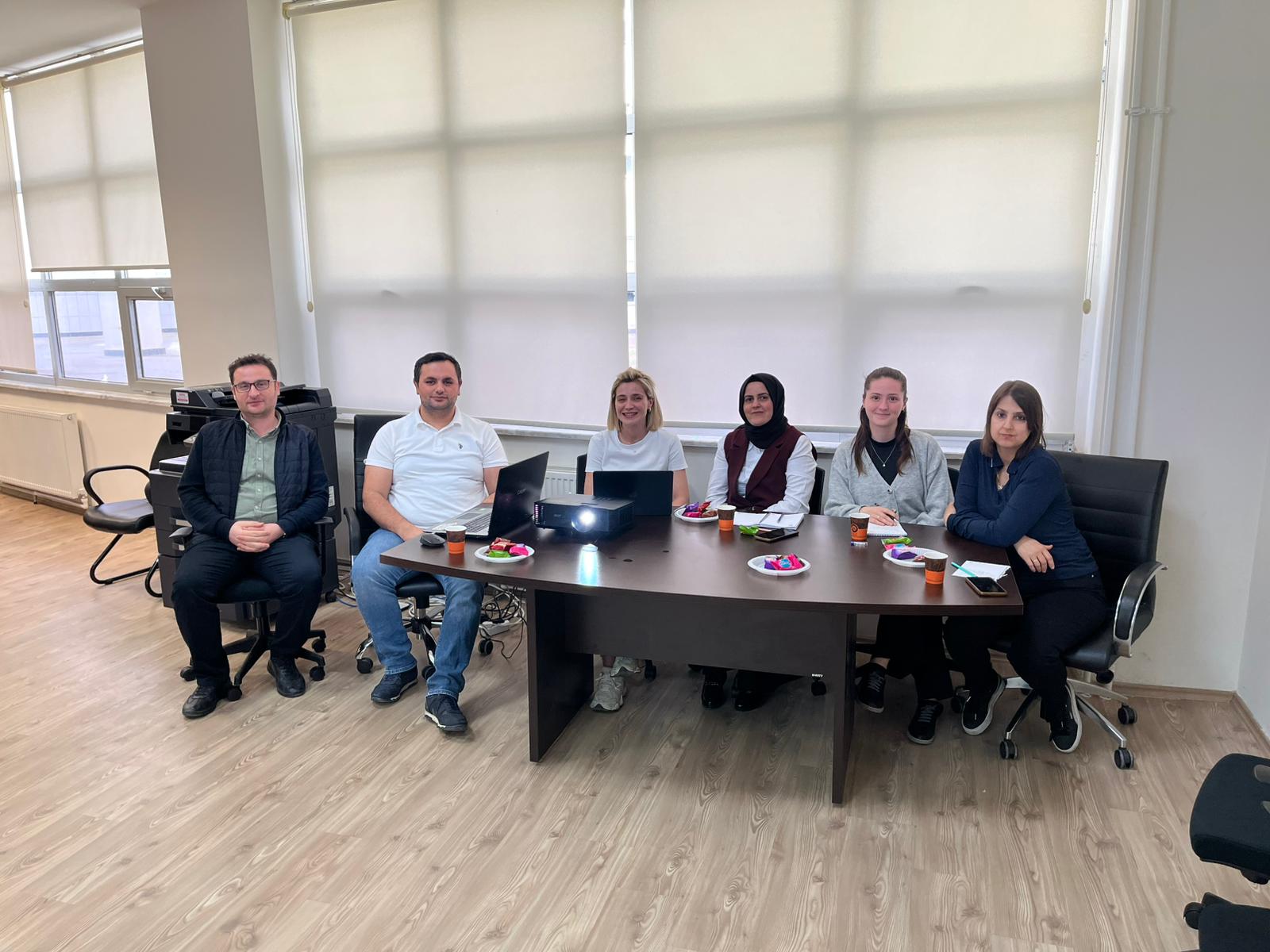 Genel Sekreterlik Personeline Web Sitesi Eğitimi Verildi