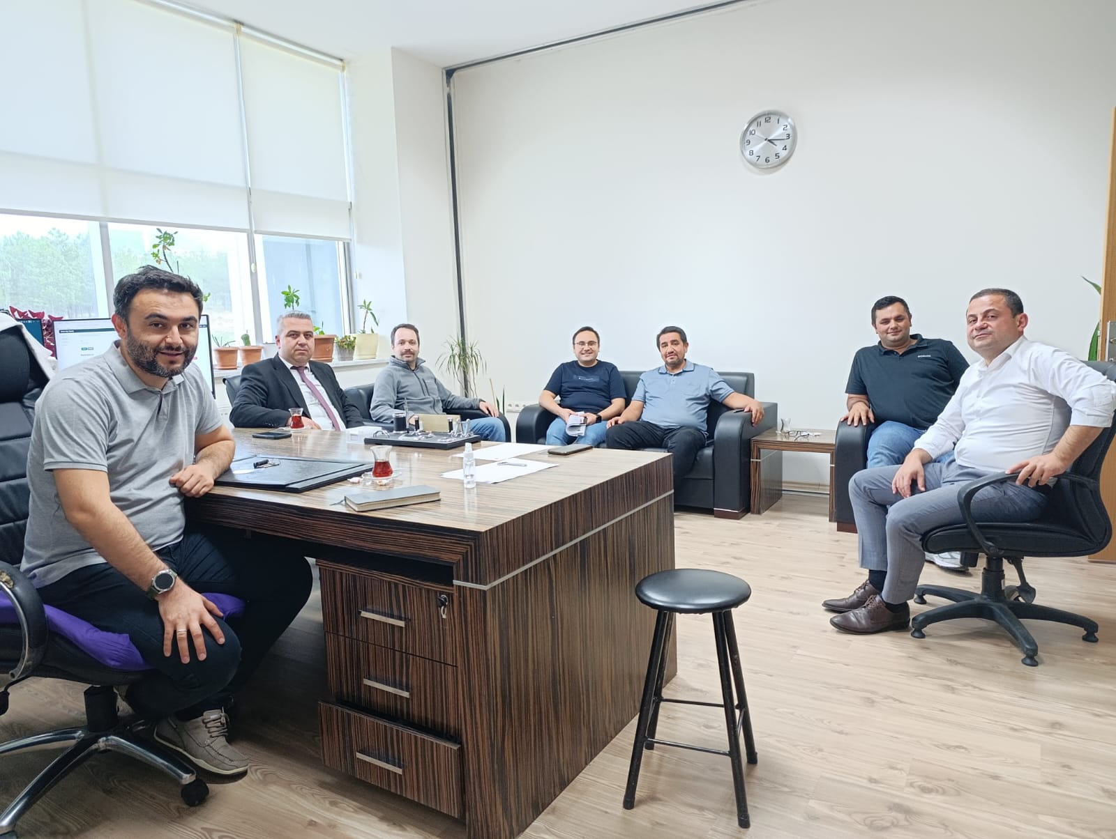 İdari ve Mali İşler Daire Başkanlığından Başkanlığımıza Ziyaret