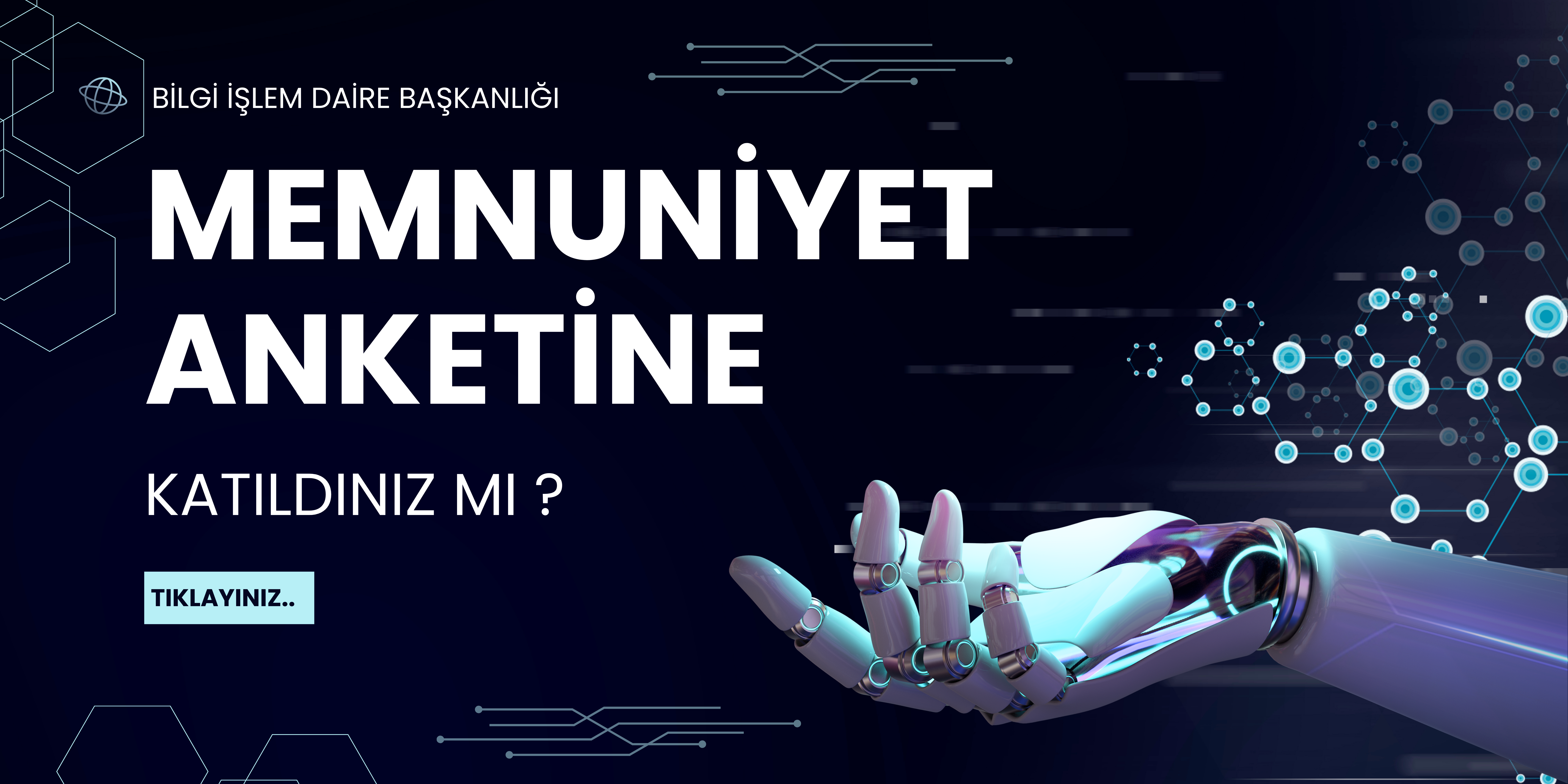 Bilgi İşlem Daire Başkanlığı 2024 Personel ve Öğrenci Memnuniyet Anketi Sonuçları 